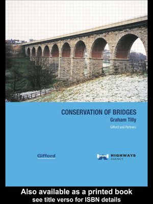 cover image of Conservation of Bridges